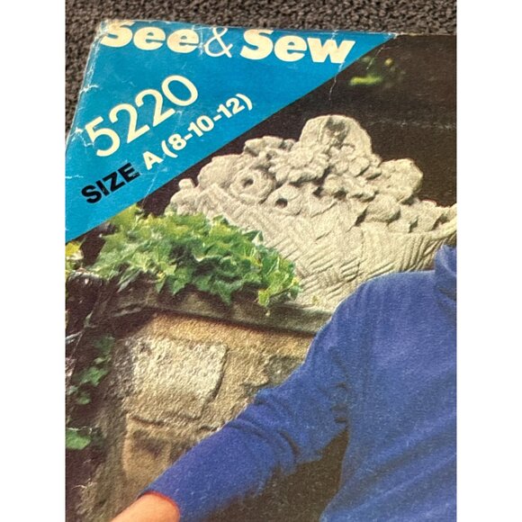 See & Sew 5220 Womens Dress Sewing Pattern Size 8-10-12 Uncut - Picture 2 of 4